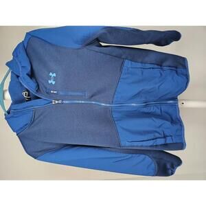 Under Armour Boy's Blue Full-Zip Hoodie Jacket